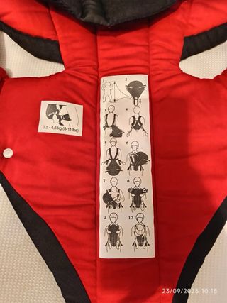 Mochila Portabebés BabyBjörn 3.5-12kg