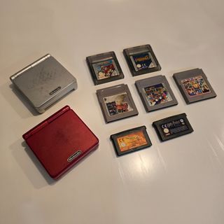 Lote Nintendo Advance SP + 7 Juegos