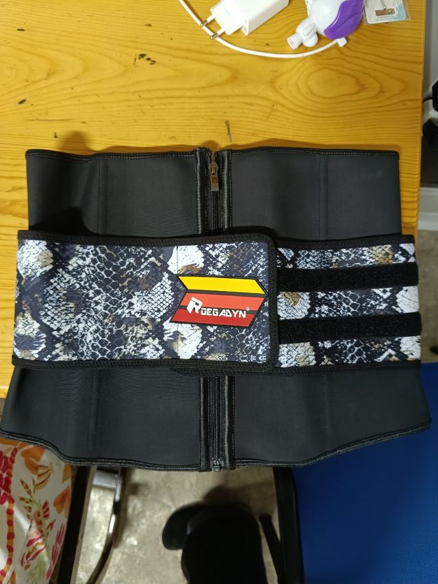 Faja Deportiva GEGADYN Negra Multicolor