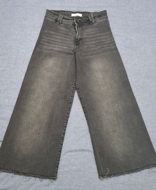 Pantalón ancho Zara negro