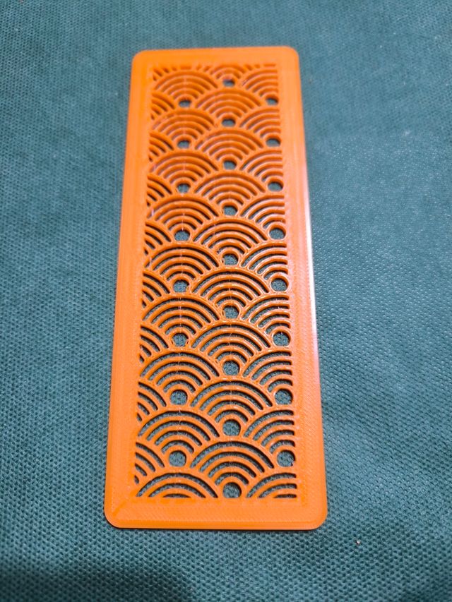 Punto de libro con diferentes patrónes