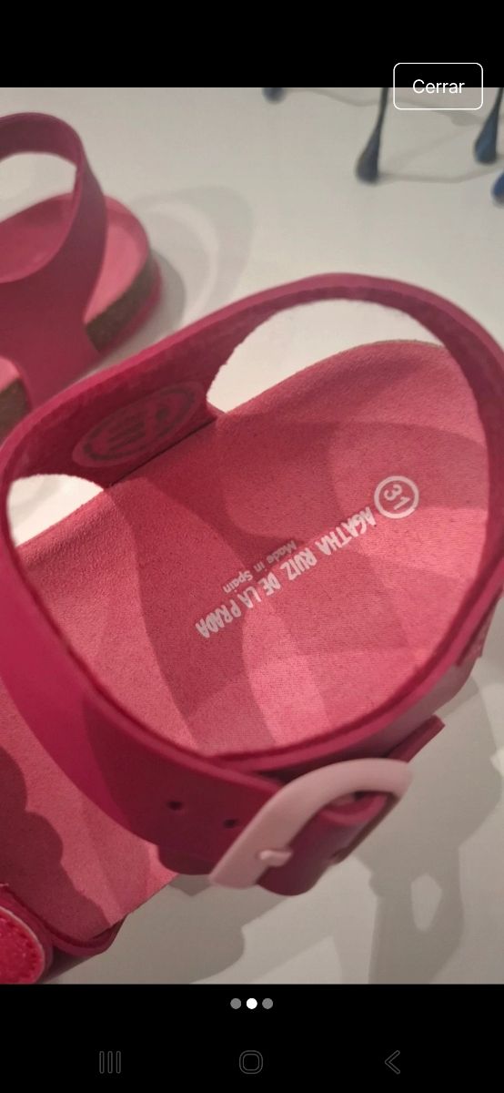 Sandalias niña Agatha Ruiz de la Prada T31