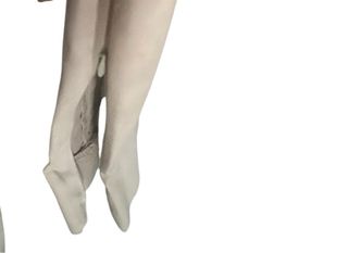 Pantalón elegante con pinzas beige