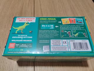 En una escala de 1 a T-Rex Juego de Mesa Precintad