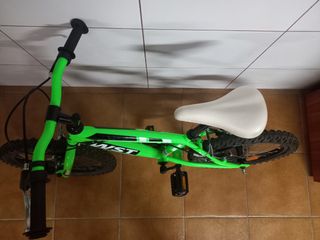 Bicicleta infantil verde WST