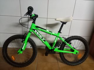 Bicicleta infantil verde WST
