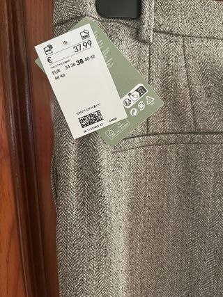 Pantalón gris de vestir