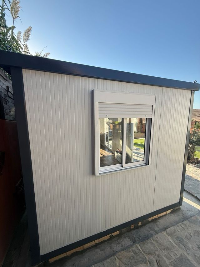 Módulo prefabricado caseta