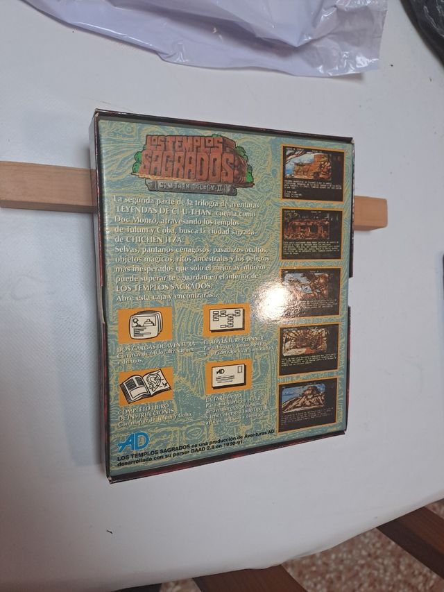 Juego Spectrum Templos Sagrados AD