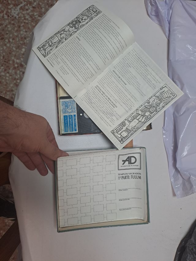 Juego Spectrum Templos Sagrados AD