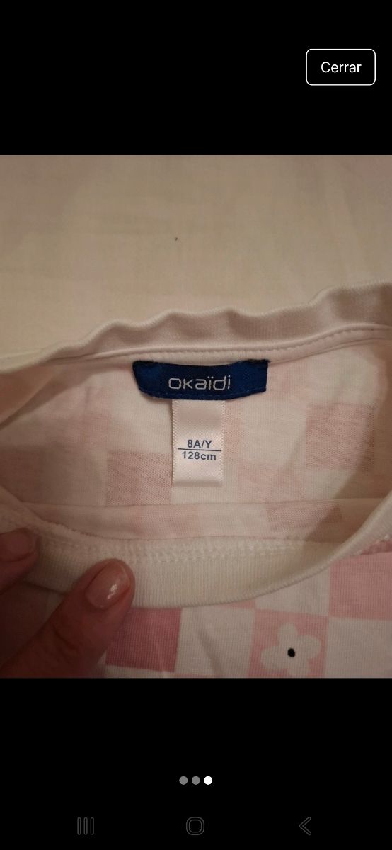 Lote ropa niña Talla 7 años. Buen estado