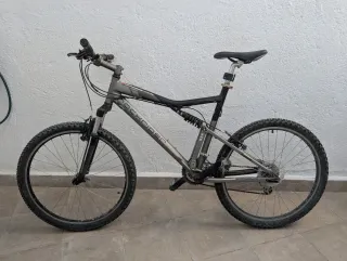 Bicicleta Rockrider Doble Suspensión 26