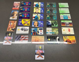 Collezione carte telefoniche anni 80-90