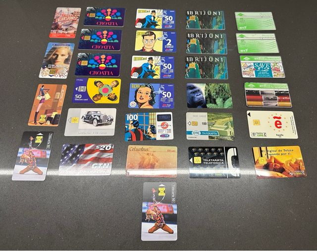 Collezione carte telefoniche anni 80-90