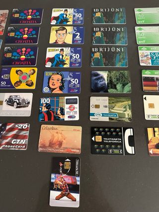 Collezione carte telefoniche anni 80-90