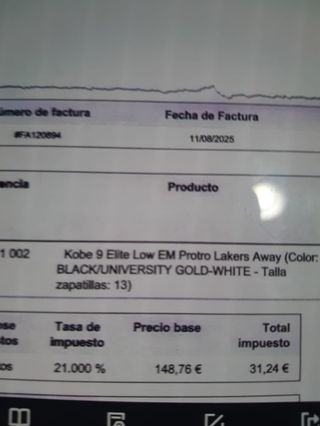 Nike Kobe 9 Élite Potro Lakers