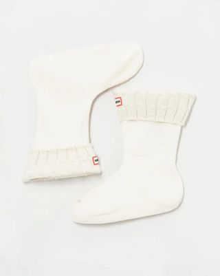 Calcetines Hunter para Bota Corta Beige 