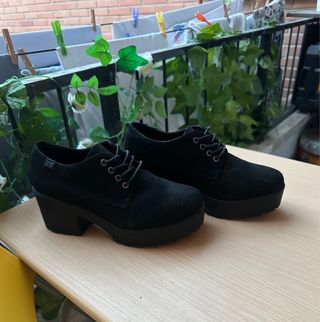 Zapatos Oxford Negros talla 38