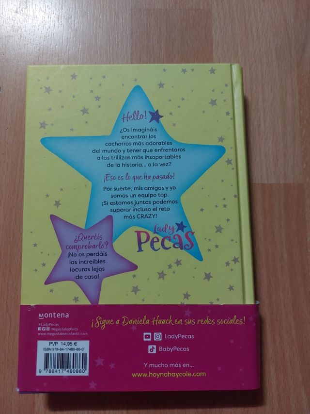 Libro "Lady Pecas"