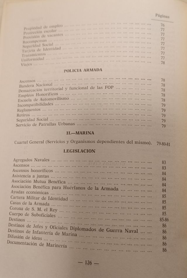 Almanaque del Militar 1979 José San Martín