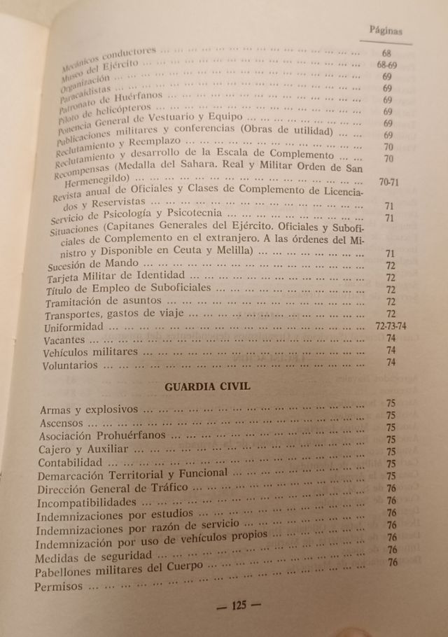 Almanaque del Militar 1979 José San Martín