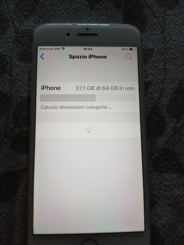 iPhone 8 Plus Argento