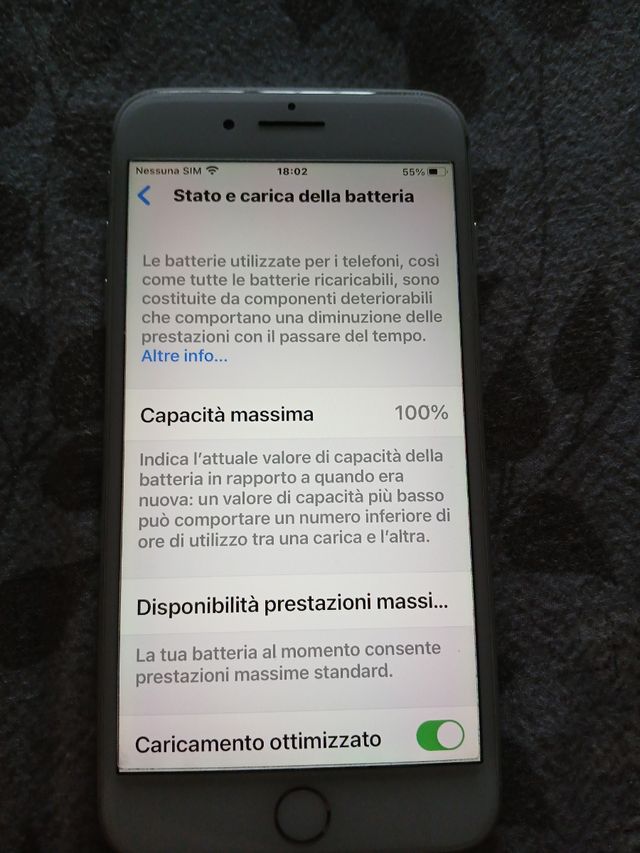 iPhone 8 Plus Argento