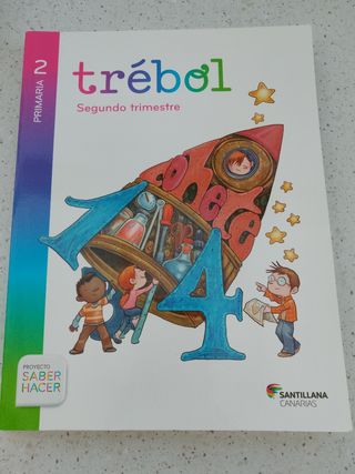 Libro saber hacer TREBOL 2 PRIMARIA .