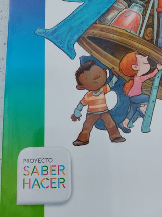 Libro saber hacer TREBOL 2 PRIMARIA .