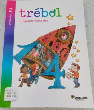 Libro saber hacer TREBOL 2 PRIMARIA .