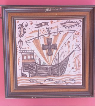 Azulejo Benlloch Barco y Peces
70/100