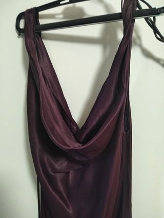Vestido Zara Morado de Temporada