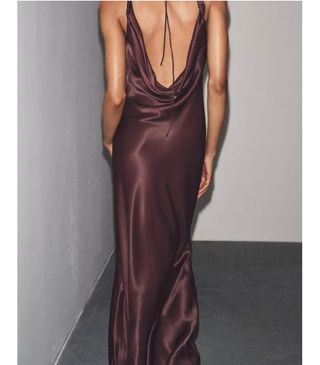 Vestido Zara Morado de Temporada