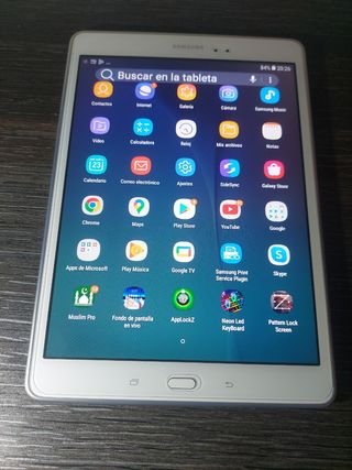 Tablet Samsung sm-t550 Blanca