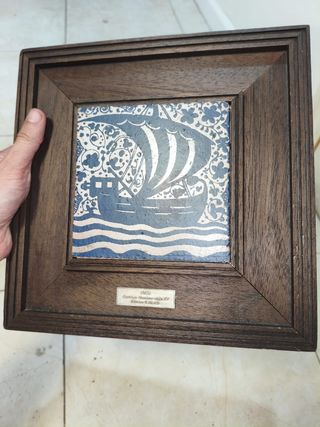 Azulejo Nao con Marco