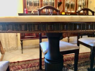 Tavolo Ovale in Marmo Artigianale