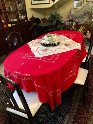 Tavolo Ovale in Marmo Artigianale