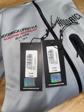 Chándal Hoodrich Gris Talla L