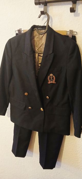 Traje de comunión niño Schuss azul marino talla 10