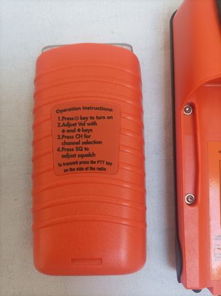 Radio Jotron TR20 de emergencia