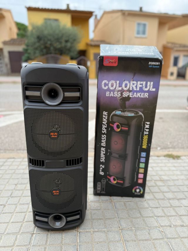Altavoz ING-e Negro con Mando