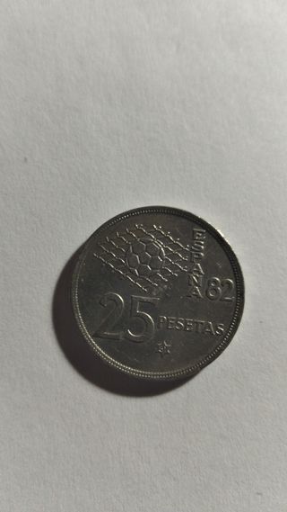 Moneda 25 Pesetas España 1980