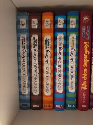 libros diario de greg