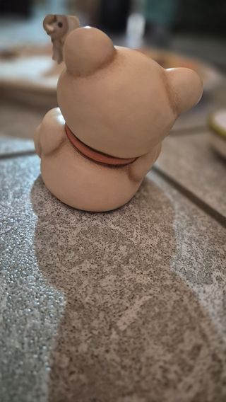 Ornamento Teddy Bear con Coccinella