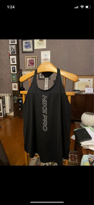 Camiseta Nike Pro Negra