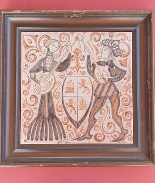 Azulejo Benlloch Música Medieval Escudo
87/100