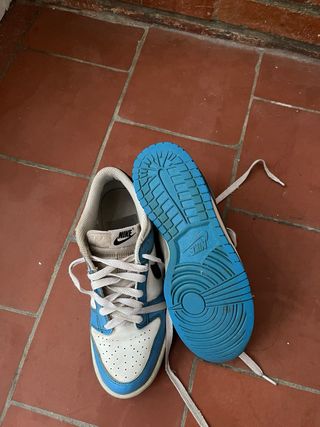 Nike Dunk Low Azul Blanco
