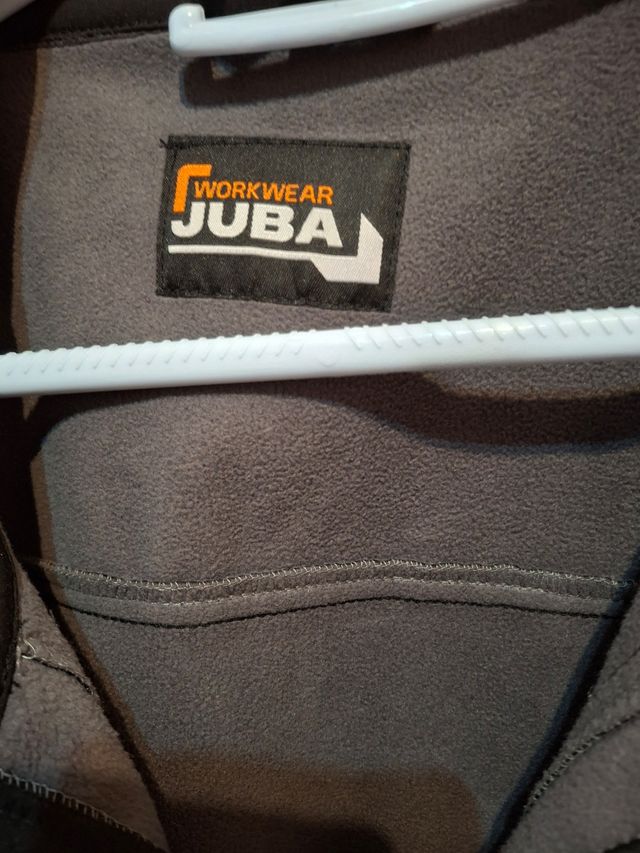 Chaqueta cortavientos JUBA hombre negra