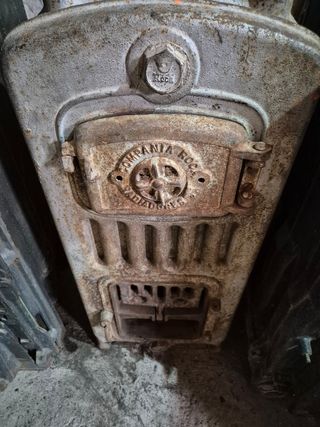 Caldera Roca Leña/Carbón