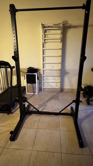 Rack Musculación Plegable Decathlon